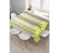 Прямоугольная скатерть JoyArty Потерянный в лесном тумане из сатена tc_12609_120x145