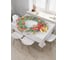 Прямоугольная скатерть JoyArty Колокольчики на венке из сатена tc_21508_120x145 1