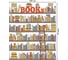 Прямоугольная скатерть JoyArty Книжная полка из сатена tc_28886_120x145 2