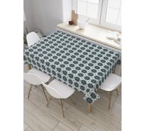 Прямоугольная скатерть JoyArty Множество форм из сатена tc_28345_120x145
