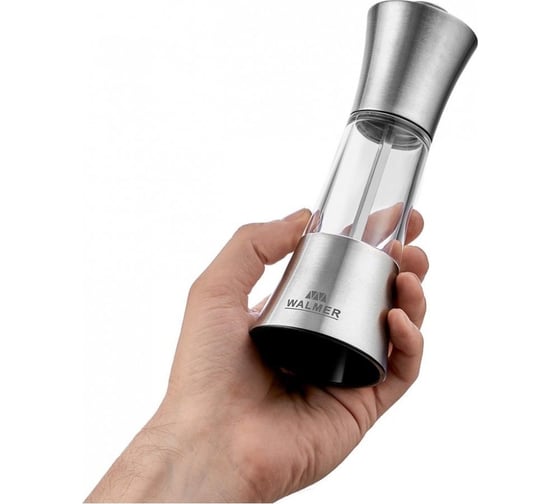 Мельница для специй Walmer Tower 18 см, матовый хром W05917202
