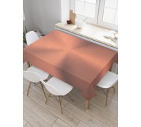 Прямоугольная скатерть JoyArty Вмятина на меди из сатена tc_38261_120x145