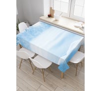 Прямоугольная скатерть JoyArty Снежный мир из сатена tc_18896_120x145