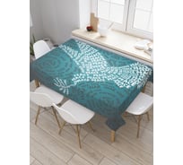 Прямоугольная скатерть JoyArty Птица мира из сатена tc_20155_120x145