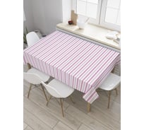 Прямоугольная скатерть JoyArty Полосы горизонтальные из сатена tc_28300_120x145