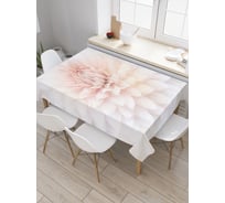 Прямоугольная скатерть JoyArty Прикоснись к цветку из сатена tc_268244_120x145