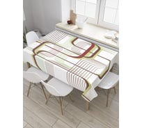 Прямоугольная скатерть JoyArty Преломленные линии из сатена tc_28095_120x145