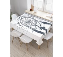 Прямоугольная скатерть JoyArty Продолжение мечты из сатена tc_19177_120x145