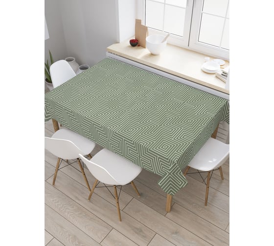 Прямоугольная скатерть JoyArty Полосатая ложь из сатена tc_30577_120x145 1