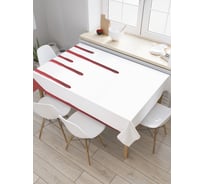 Прямоугольная скатерть JoyArty Потоки крови из сатена tc_22104_120x145