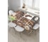 Прямоугольная скатерть JoyArty Приготовление кофе из сатена tc_32052_120x145 1