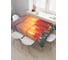 Прямоугольная скатерть JoyArty Праздничные свечи из сатена tc_21507_120x145 1