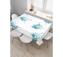 Прямоугольная скатерть JoyArty Пробоины во льду из сатена tc_29162_120x145