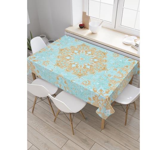 Прямоугольная скатерть JoyArty Поражающая фантазия из сатена tc_21237_120x145 1