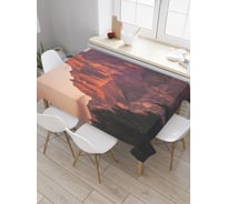 Прямоугольная скатерть JoyArty Природное безумие из сатена tc_21256_120x145