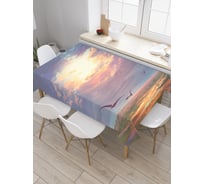 Прямоугольная скатерть JoyArty Разверзшиеся небеса из сатена tc_21797_120x145