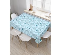 Прямоугольная скатерть JoyArty Птичий совет из сатена tc_30591_120x145