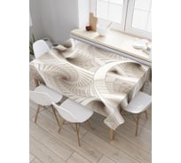 Прямоугольная скатерть JoyArty Поток мыслей из сатена tc_20831_120x145