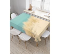 Прямоугольная скатерть JoyArty Морская трава из сатена tc_21082_120x145