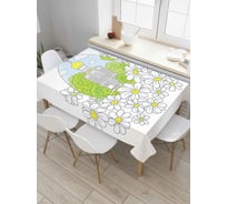 Прямоугольная скатерть JoyArty Светлый праздник из сатена tc_79774_120x145