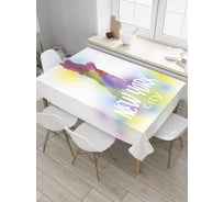 Прямоугольная скатерть JoyArty Статуя Свободы из сатена tc_32214_120x145