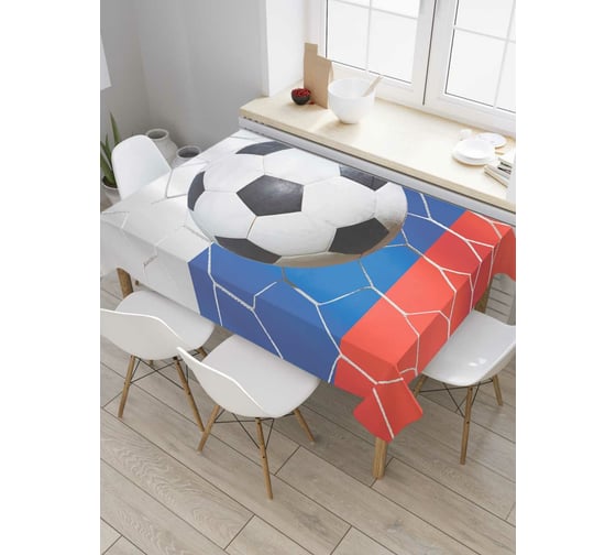 Прямоугольная скатерть JoyArty Русский спорт из сатена tc_378810_120x145 1