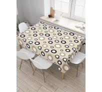 Прямоугольная скатерть JoyArty Волшебные пузыри из сатена tc_20805_120x145