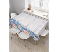 Прямоугольная скатерть JoyArty Морской улов из сатена tc_20377_120x145