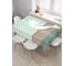 Прямоугольная скатерть JoyArty Русалка и зигзаги из сатена tc_5221_120x145 1