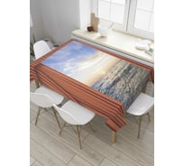 Прямоугольная скатерть JoyArty Морской занавес из сатена tc_8481_120x145