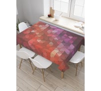 Прямоугольная скатерть JoyArty Геометрический стиль из сатена tc_29505_120x145