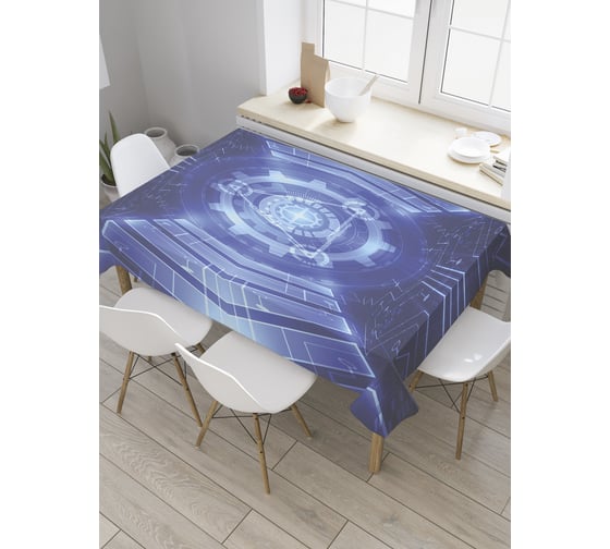 Прямоугольная скатерть JoyArty Вход в портал из сатена tc_28219_120x145 1