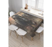 Прямоугольная скатерть JoyArty Воинственная армия из сатена tc_19124_120x145