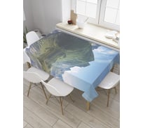 Прямоугольная скатерть JoyArty Достучатся до небес из сатена tc_9296_120x145