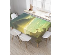 Прямоугольная скатерть JoyArty Морское волшебство из сатена tc_20743_120x145