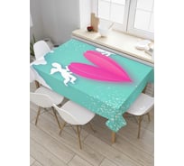 Прямоугольная скатерть JoyArty Волшебные купидоны из сатена tc_74569_120x145