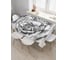 Прямоугольная скатерть JoyArty Нарисованный тигр из сатена tc_30502_120x145 1