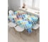 Прямоугольная скатерть JoyArty Соединение клеток из сатена tc_26046_120x145 1