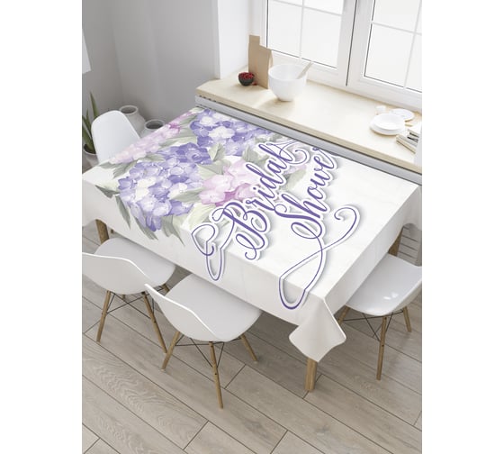 Прямоугольная скатерть JoyArty Запоминающийся девичник из сатена tc_34499_120x145 1