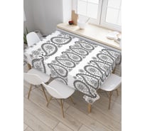 Прямоугольная скатерть JoyArty Старинная симметрия из сатена tc_21966_120x145
