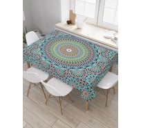 Прямоугольная скатерть JoyArty Солнечное упрямство из сатена tc_23287_120x145