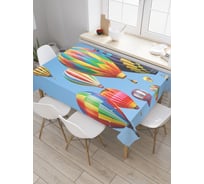 Прямоугольная скатерть JoyArty Воздушное пространство из сатена tc_21779_120x145