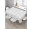 Прямоугольная скатерть JoyArty Геометрический узор из сатена tc_33004_120x145 1