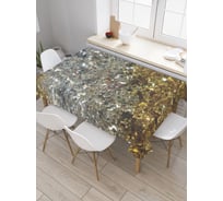 Прямоугольная скатерть JoyArty Залежи металлов из сатена tc_4746_120x145