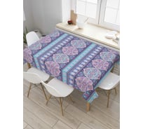 Прямоугольная скатерть JoyArty Восточный узор из сатена tc_58624_120x145