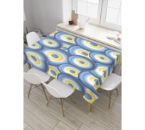 Прямоугольная скатерть JoyArty Скопление энергетических шаров из сатена tc_35413_120x145