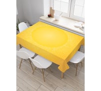 Прямоугольная скатерть JoyArty Солнечное сияние из сатена tc_21909_120x145