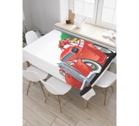 Прямоугольная скатерть JoyArty Доставка настроения из сатена tc_24124_120x145