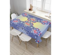 Прямоугольная скатерть JoyArty Прикосновение орнамента из сатена tc_5125_120x145
