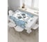 Прямоугольная скатерть JoyArty Праздничный череп из сатена tc_27910_120x145 1